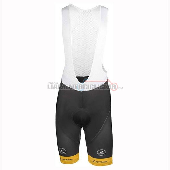 Abbigliamento Ciclismo Telenet Fidea Manica Corta 2019 Nero Giallo Blu